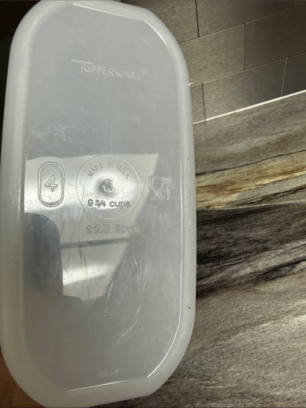Tupperware Oval Modular Mate - Picture 4 of 5